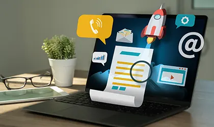 Contenu optimise pour le SEO